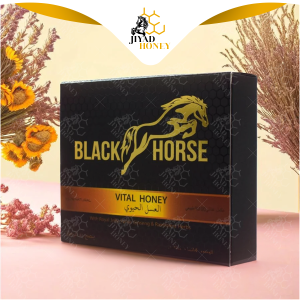 Black Horse Honey With Royal Jelly Vital Honey 24 Sachets x 10g