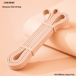 [WP]Dây cao su kháng lực dài tập toàn thân dây khánh lực powerband tập topbody nhiều màu nhiều mức tạ nam nữ