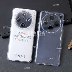 Case Vivo X100 Vivo X100 Pro Premium Softcase Clear 2.0mm Case Bening Vivo X100 Vivo X100 Pro