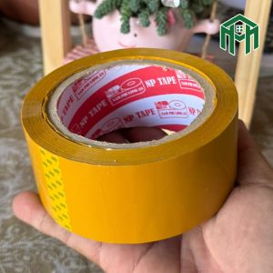 Băng keo bản 48 cm loại HÀNG DỄ VỠ TRẮNG (trong) và VÀNG (đục) dài 150 Yard 200 Yard và 300 Yard