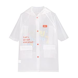 shukiku - Jas Hujan Anak Jepang Transparan Ramah Kulit (XS-XL) 6415