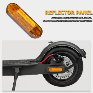 Bike Safety Reflective Tube for Night Cycling Bright Front Reflector for Scooter M365 PRO 2