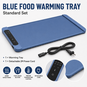 【SG STOCK】Food Warmer Pad Warm Board Home Insulation Foldable Cutting Board Warmer Cutting Board Heater Food
