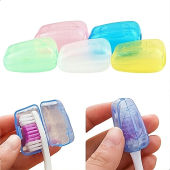 Portable Toothbrush Cover Holder Outdoor Travel Hiking Camping Storage Box Boxes Bin Berus Gigi Kotak