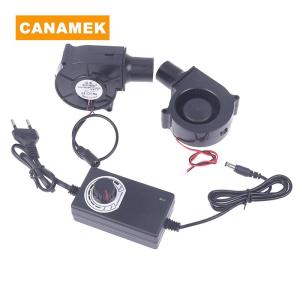 【CANAMEK】 7530 Smelting Metal Fan Portable Air Blower 2500R Centrifugal Radial Air Cooler Metal Fan BBQ Blower Charcoal Cooling Cooler Fan
