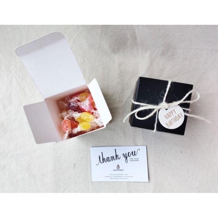 Box vintage kotak souvenir doff KECIL 7x7x7.5cm | Lazada Indonesia