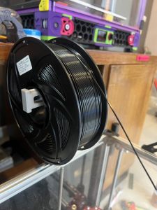 Filament ABS 1kg 1.75mm High Purity  High Precision  High Quality  High Toughnessเส้นพลาสติก 3D สีดำ ราคาพิเศษ พร้อมส่ง!!  รับประกันคุณภาพ ผ่านการทดสอบใช้งานจริงแล้ว