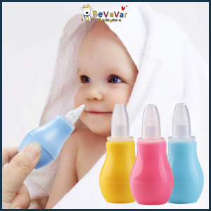 BEVAVAR Baby Infant Nasal Vacuum Mucus Suction Aspirator Nose Clean