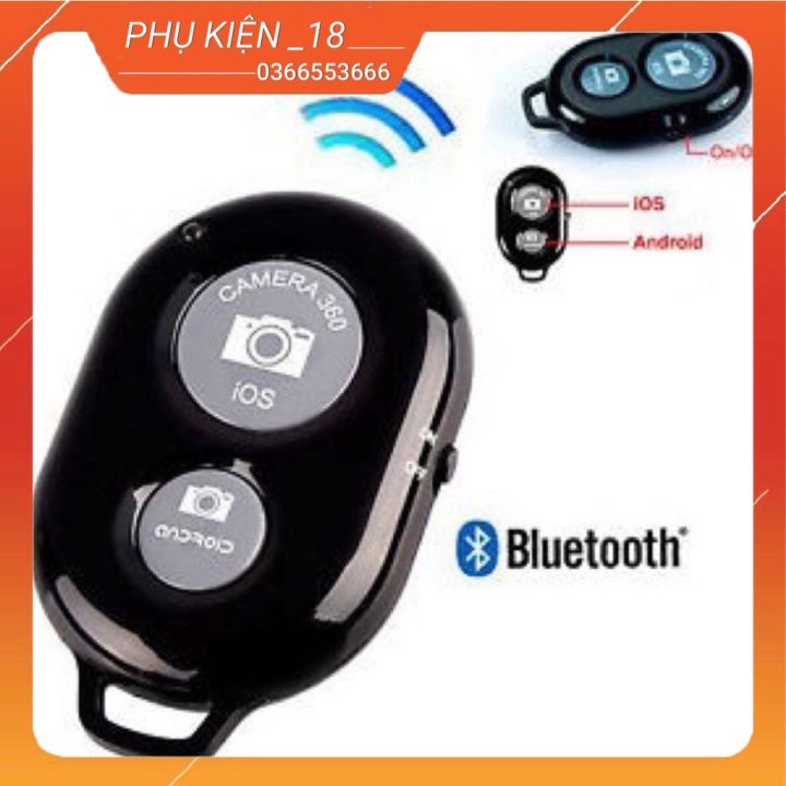 Remote Bluetooth Điều Khiển Từ Xa Chụp Ảnh Tự Động Cho điện thoại và ...