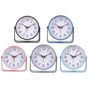 Steampunk đồng hồ để bàn trang trí hoạt động đồng hồ để bàn yên tĩnh nonticking Đồng hồ kim loại cho Phòng ngủ phòng khách văn phòng