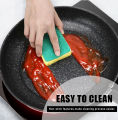 22.5cm 24cm 26Ccm 28cm Non-Stick Frying Pan Black Durable Scratch Resistant Superior Heat Induction Oil Free Cooking. 