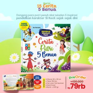 Family Buku Anak Dongeng Sebelum Tidur Cerita Putri 5 Benua Ziyad Books / Buku Cerita Anak / Buku Anak Kekinian / Buku Edukasi Anak