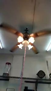 52\" Decor Ceiling Fan With Light