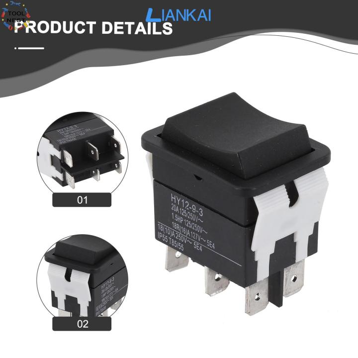 LIANKAI Diverse Application Electric Rocker Switch with High Efficiency ...