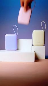 Orashare PCM20 Mini 20000mAh Built In Dual Cable 22.5W Fast Charge Compact and Portable