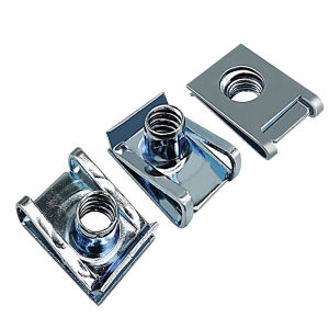 438178 ZXC 10pcs M4 M5 M6 M8 Car Spring Steel U Type Clips with Thread 8mm 5mm 6mm 4mm Reed Nuts for Auto Motorcycle Scooter ATV Moped