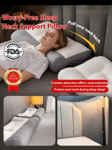 All-round Two-way Comfortable Sleeping Neck Pillow Butterfly-shaped Memory Foam Cervical Pillow Pressure-free Pillow Sleep-aid Pillow