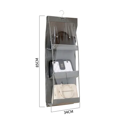 Túi Treo Túi Xách 6 8 Ngăn Lưới LIVING C Túi Đựng Giỏ Xách Đa Năng Chống Bụi