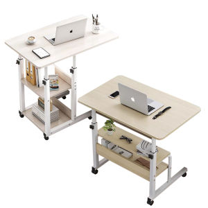 โต๊ะคอม 2 หมอน โต๊ะทำงาน โต๊ะคอมข้างเตียง โต๊ะวางโน้ตบุ๊ค