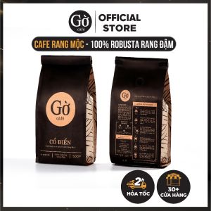 [Mua 250K cafe tặng Tép Cà Phê] gu CỔ ĐIỂN (đắng mạnh) 100% Robusta rang đậm - Cà phê rang xay nguyên chất - Gờ cafe - 📌freeship📌