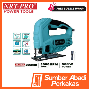 NRT-PRO JS68HD Mesin Jigsaw Gergaji Triplek Potong Kayu Jig Saw Listrik JS 68 HD JS 68HD JS68 HD
