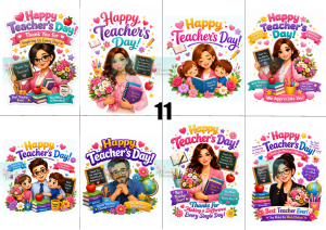 UNCUT TEACHERS DAY TOPPER teachers day GLOSSY MAKAPAL 260gsm 4in1 8in1hugot funny witty litanya