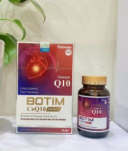Bổ tim  coenzymQ10 sanofa - hỗ trợ giảm nguy cơ xơ vữa mạch máu ......