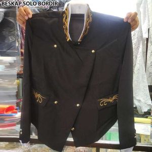 Beskap Solo Bordir Sikepan