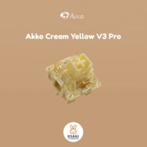 ⚡[Local Seller/INSTOCK]⚡ AKKO Creamy Pro Switches - Creamy Blue Pro / Creamy Yellow Pro | 1 qty = 5 switches