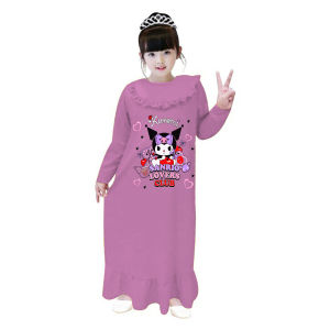 NF - Gamis Anak Neici Kuromi | usia 4-13 th / COD