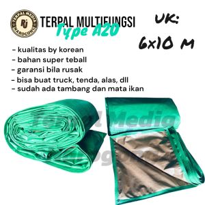 TERPAL A20 UKURAN 6x10 METER PALING TEBAL KOREA/TERPAL PANGGUNG/TERPAL MUATAN/TERPAL KOLAM