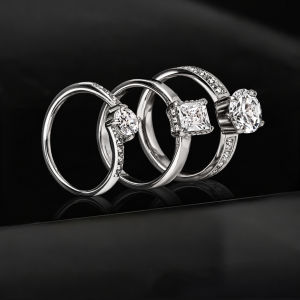 Burvon Arctic Collection Rings