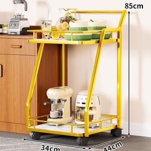 Restaurant Trolley Service Cart Bank Bar Hotel Cake Cart Tea Water Candy Snack Beverage Small Cart