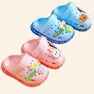 ZEEMIN  Summer Kids ShoesSandals Hole Childrens Shoes Slippers Soft Anti-Skid Cartoon Design Hole Baby Shoes Sandy Beach For Boys Girls
