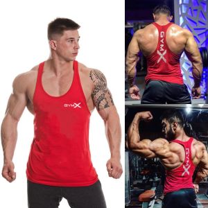 SINGLET GYM PRIA GYm X olahraga fitness sport wear muscletee