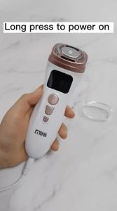 HIFU Machine Ultrasonic RF EMS HIFU Facial Lifting Skin Tightening Device Face Chin Neck Eye Anti Wrinkle Massager Home Use