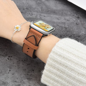 High quality Leather loop Band Compatible with Apple Watch Ultra 2 49mm Band 41mm 45mm Sports Strap Tour band iwatch Series 9 8 7 6 5 4 3 se 2 40mm 44mm 42mm 38mm strap