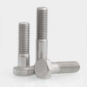 M6 M8 304 Stainless Steel Half Thread External Hex Head Screws Half Tooth Outside Hexagon Head Bolts