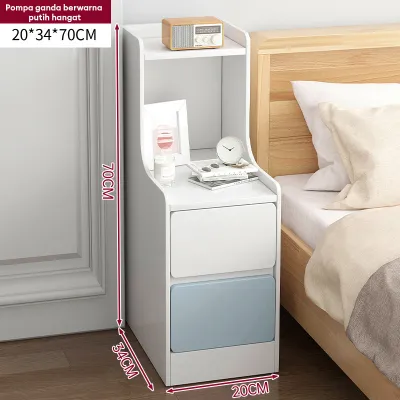 Meja Nakas Meja Samping Kamar Tidur Meja Nakas Serbaguna Lemari Kecil Bedside Table