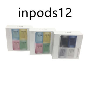 Huaqiang North i12 Wireless stereo headphones with charging case i Bluetooth Headset i12 Macaron Bluetooth Headphones