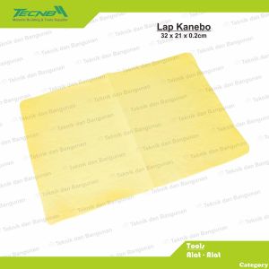 Lap Kanebo Chamois Refill Ukuran 32 x 21 x 0.2cm Serap Tinggi