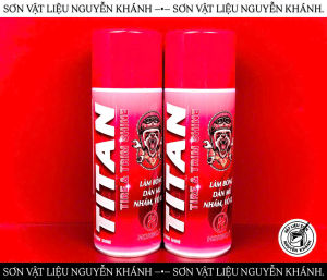 Chai xịt làm bóng dàn mủ nhám vỏ xe TITAN Tire & Trim Shine – Làm mới nhựa nhám dưỡng bóng lốp xe