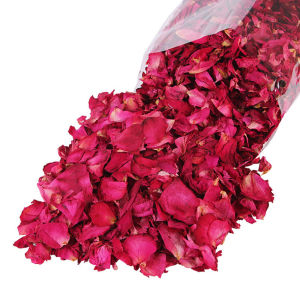 200g Kelopak Mawar Kering Dry Rose Petal Bath Spa Dry Flower Alat Mandi Pemutih Spa