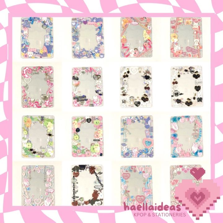 [50 designs] Best-seller Decorated toploader photocard Kpop deco ...