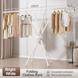 Drying Rack Stainless Foldable Clothes Drying Rack Portable Clothes Rack Indoor Outdoor Outdoor Dryi