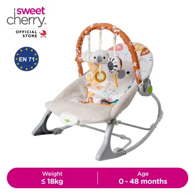 Sweet Cherry 2-in-1 Infant rocker and Toddler Chair SC685 Huggie Rocker Bouncer