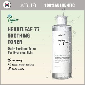 [Anua] 77 Soothing Toner โทนเนอร์ I pH 5.5 Trouble Care Calming Skin Refreshing Hydrating Vegan 250ml