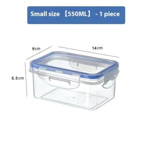 SEA JJT Modern Large Capacity Food Storage Containers Set for Kitchen Refrigerator