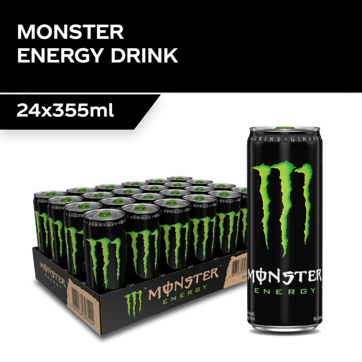 Monster Energy Drink Can 355ml (4s/24s) | Lazada