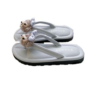 CHAOSON Cartoon Beachwear Flip Flops Push Doll Anti Slip Sherry May Flip Flops Sweet Soft Sole Clip Toe Slippers Women Summer